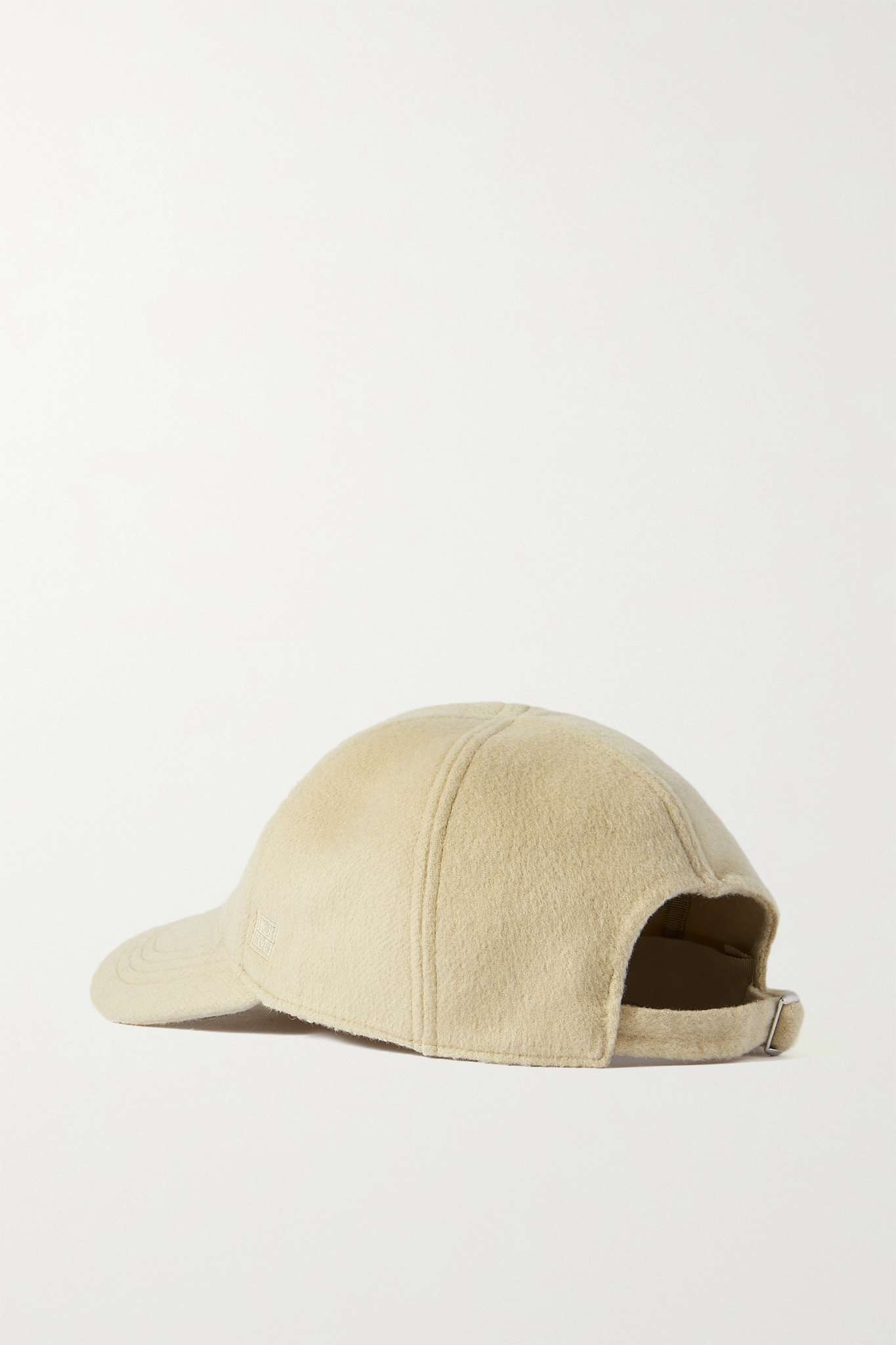 Double wool and cashmere baseball cap - 3