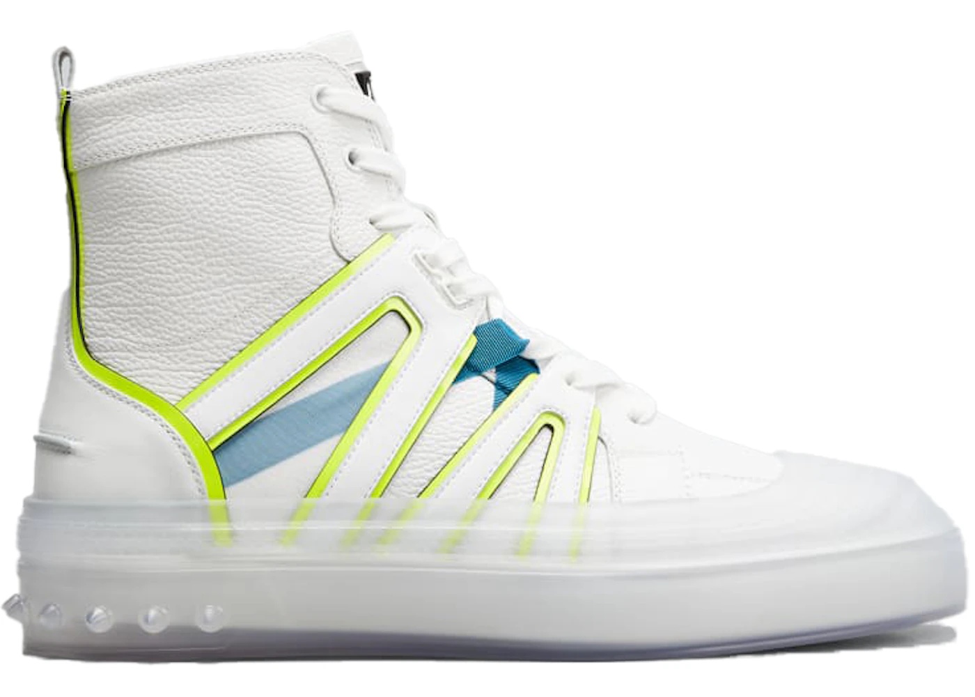 Christian Louboutin Vida High Top White Neon - 1