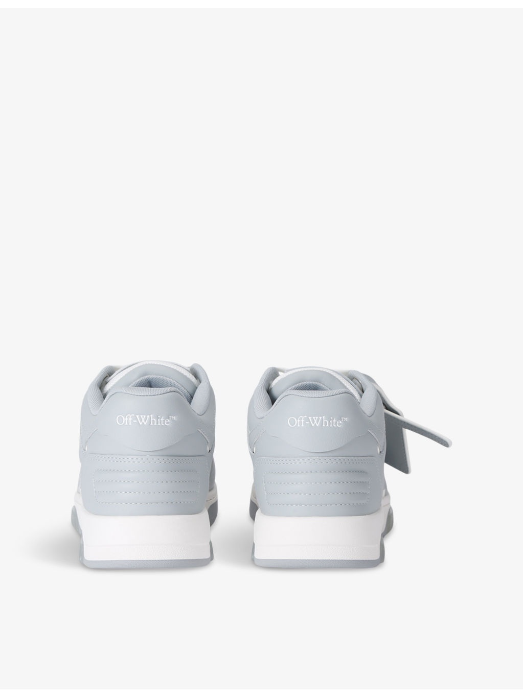 Out of Office leather low-top trainers - 4