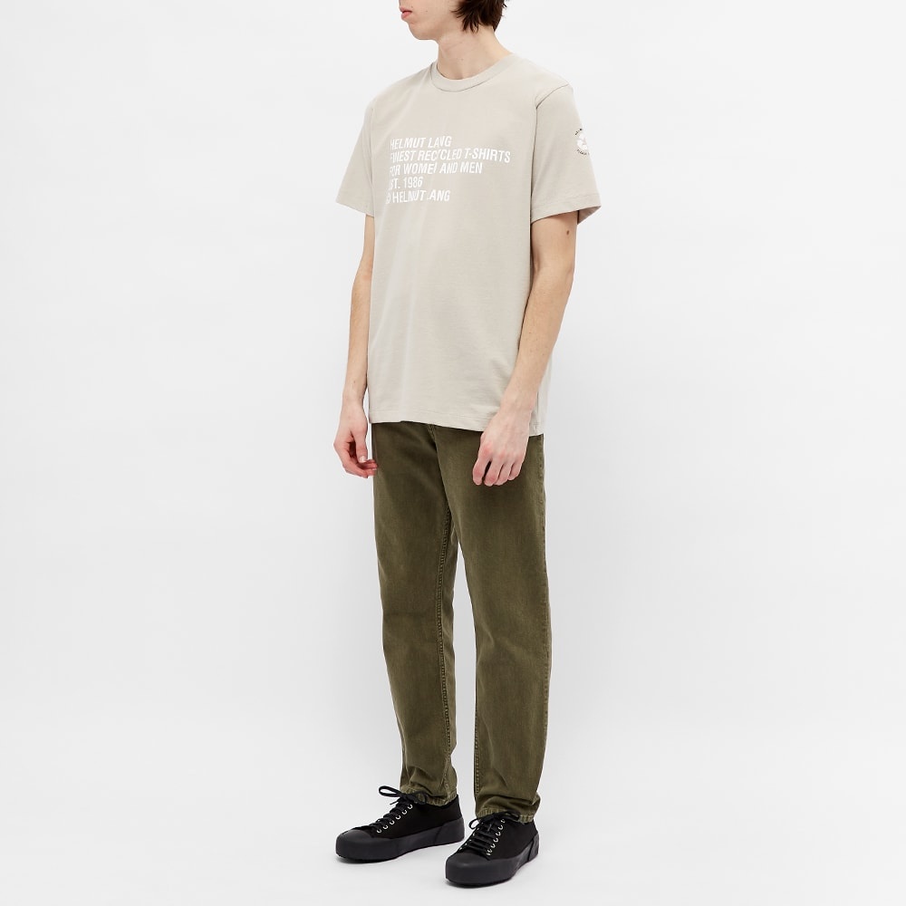 Helmut Lang Recycled Label Tee - 6