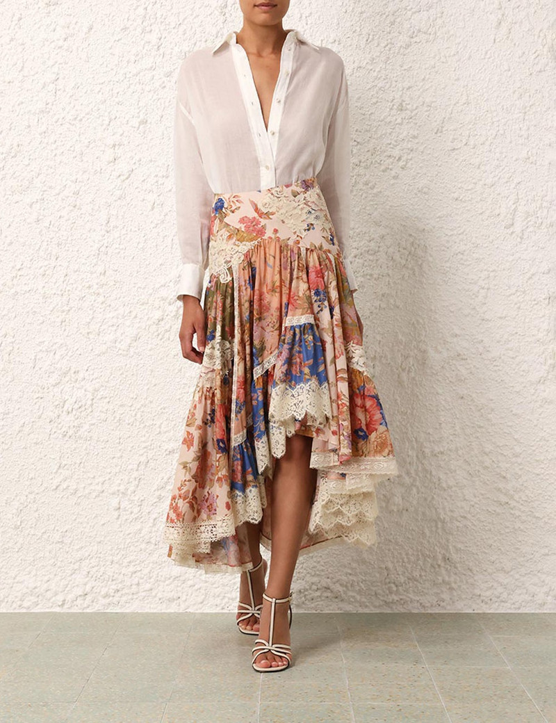 Zimmermann AUGUST ASYMMETRIC SKIRT outlook