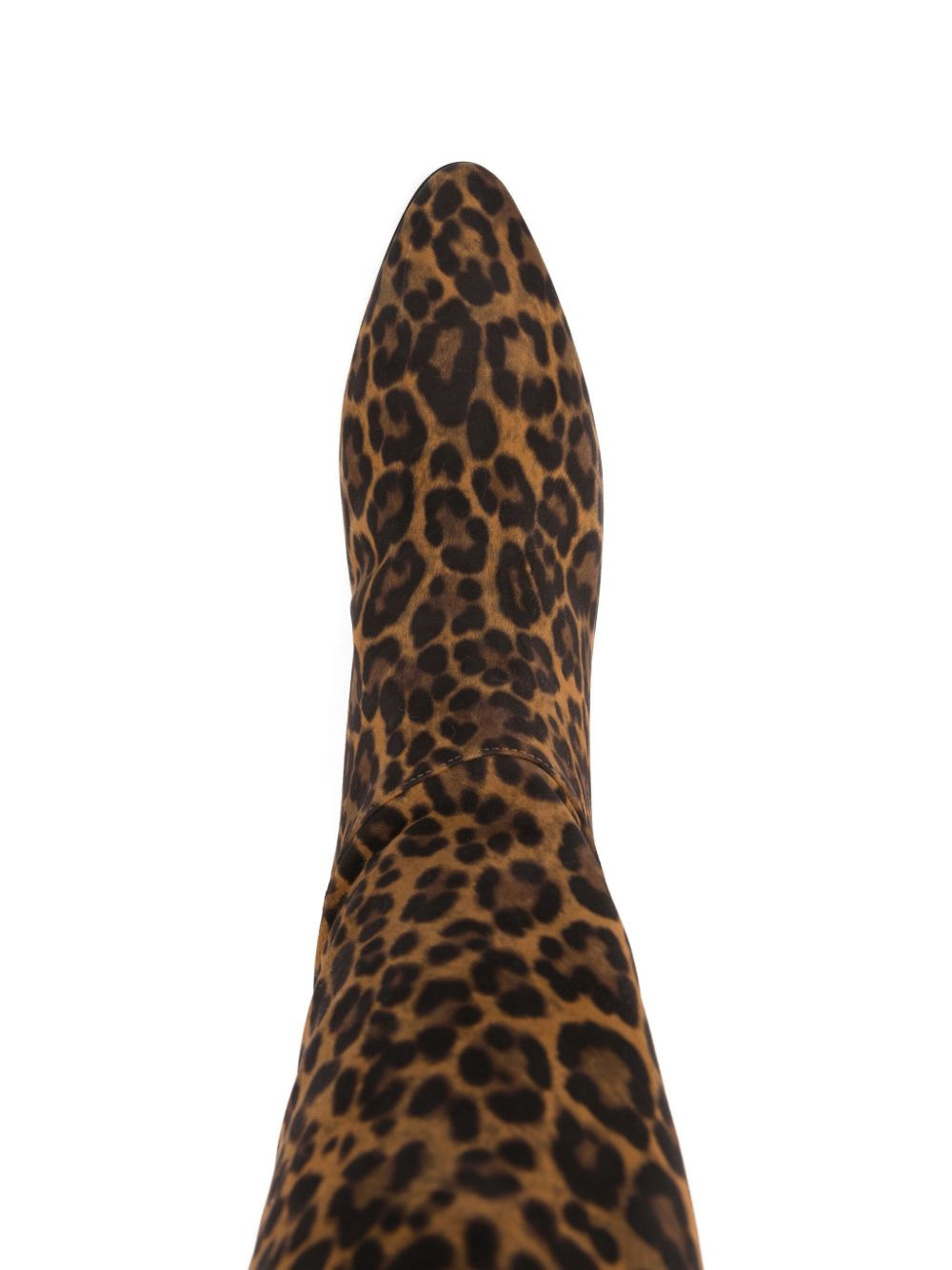 10mm leopard-print calf-leather boots - 4