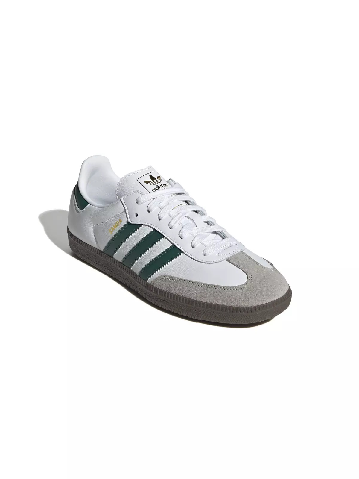 Originals Samba OG "Ftwr White/Collegiate Green/Clear Granite" Men's Shoe - 3