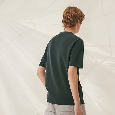 Hermès "Piqures Sellier" bicolor t-shirt outlook