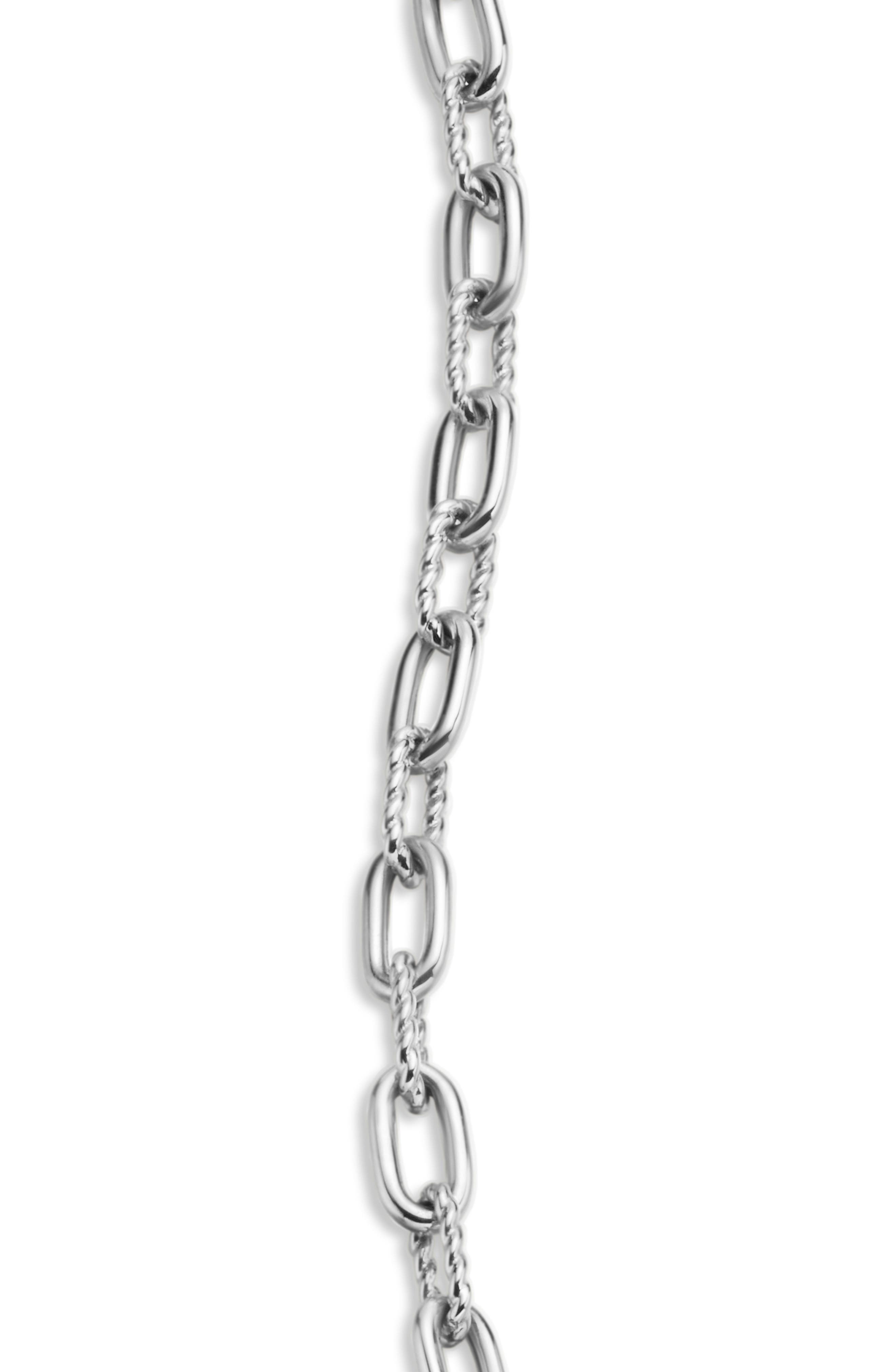 David Yurman DY Madison® Toggle Chain Bracelet in Sterling Silver with Diamonds at Nordstrom - 6
