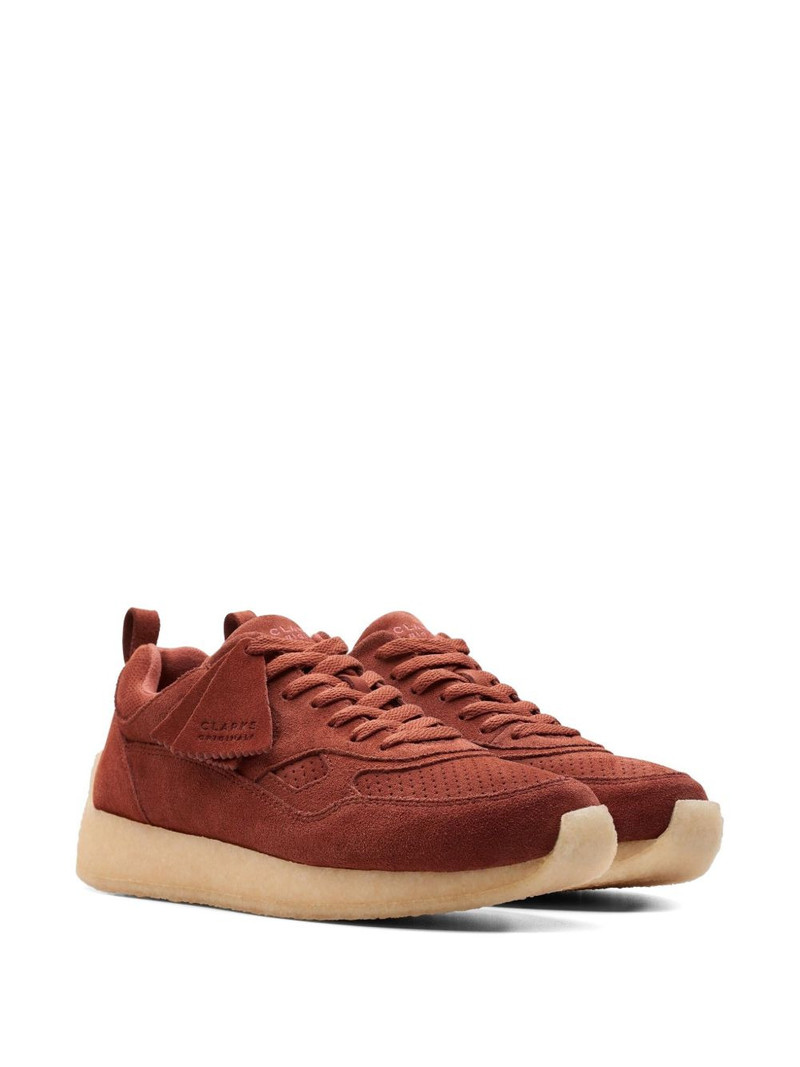 Clarks Originals Lockhill "Burgundy" sneakers outlook