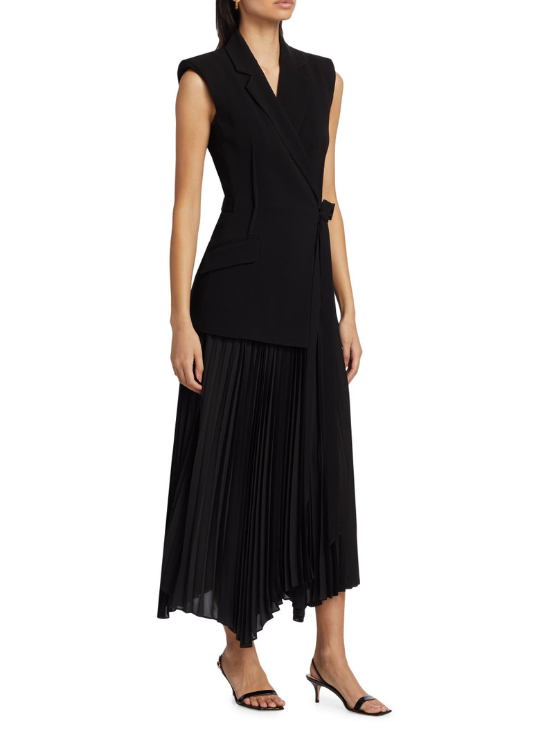 Women's Helena Combo Blazer Dress - Black 4