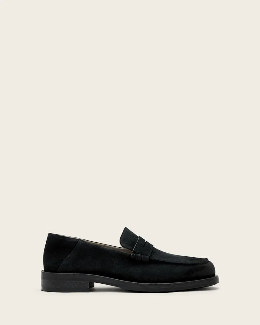 BLOOM STITCHED SUEDE LOAFERS - 1