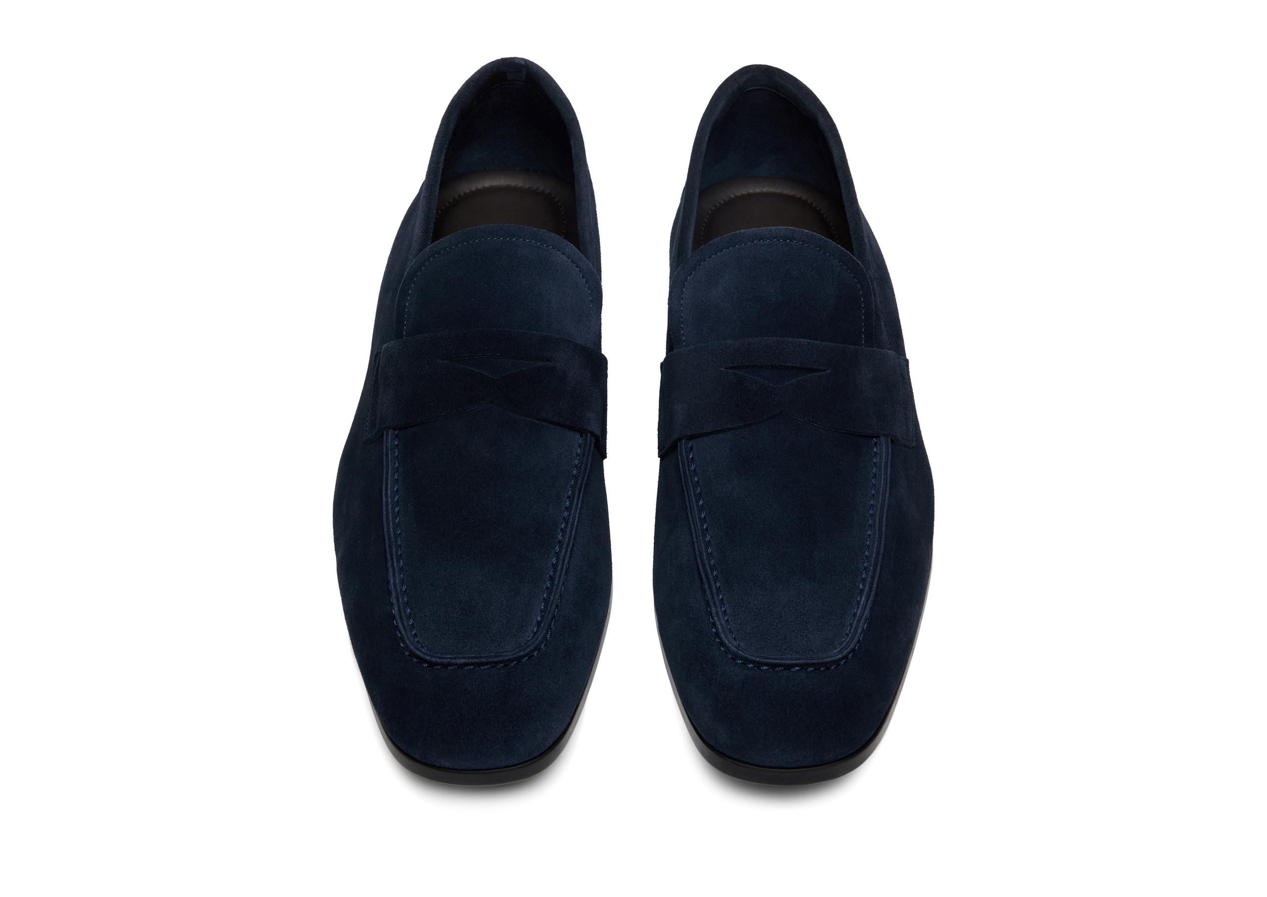 SUEDE SEAN TWISTED BAND LOAFER - 2