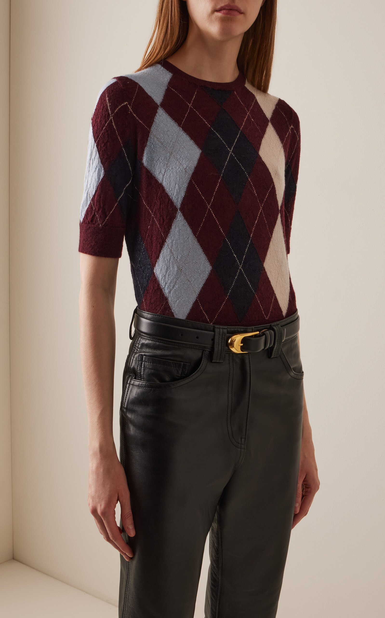 Dome Leather Belt black - 2