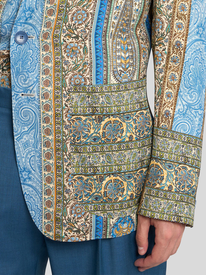 Etro PARTIALLY-LINED BLAZER WITH THREE PATCH POCKETS outlook