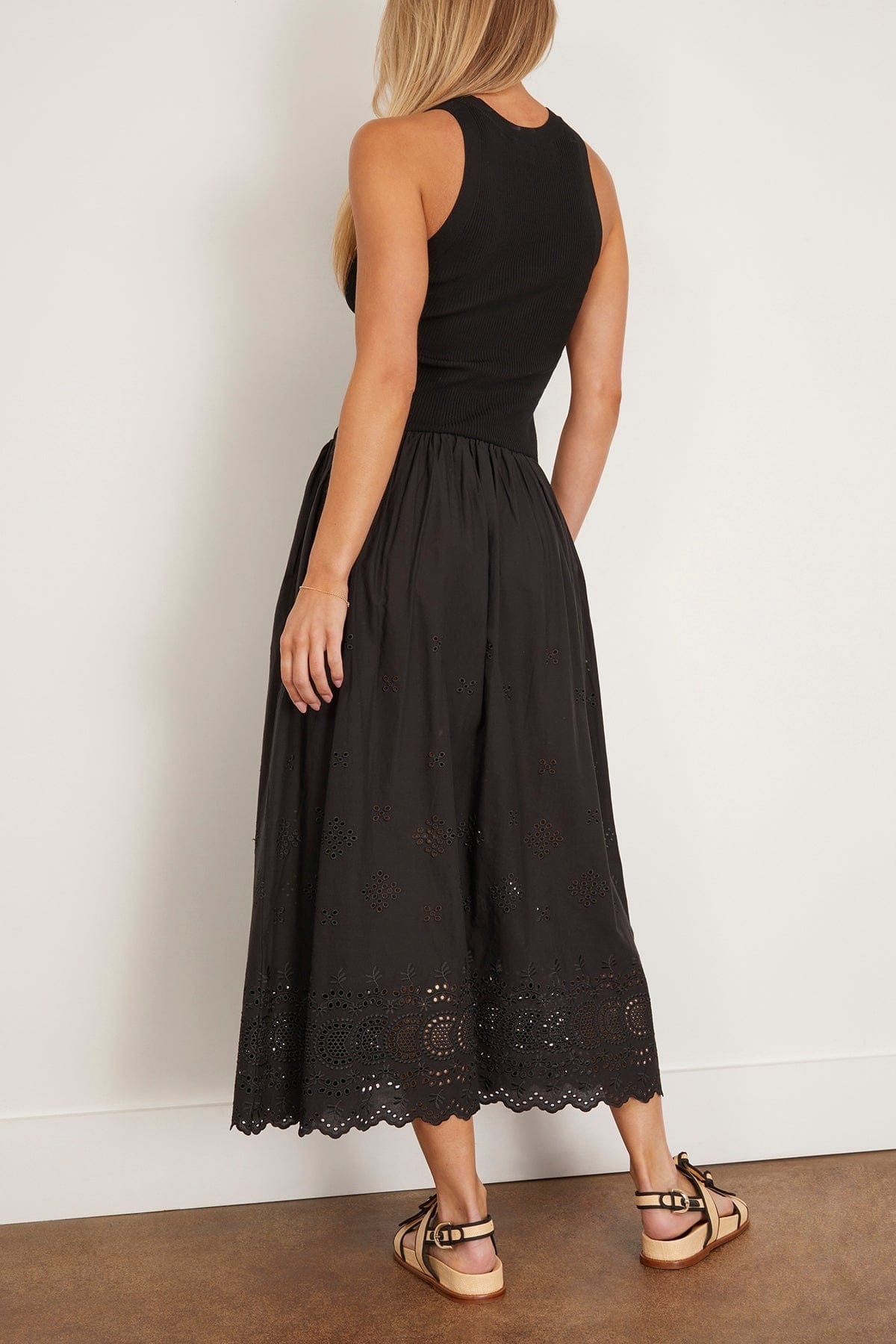 Ennaya Dress in Noir - 4