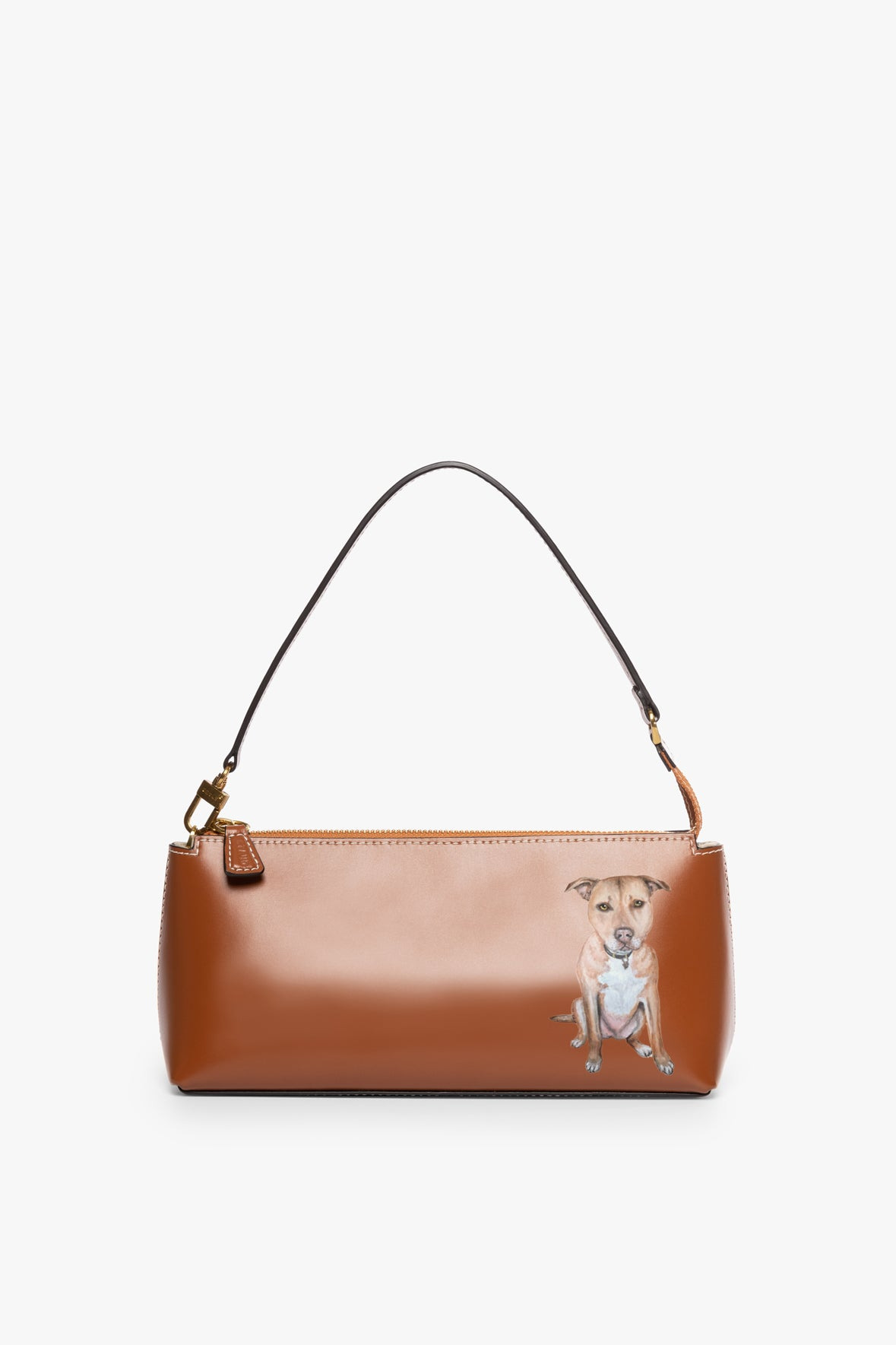 STAUD CUSTOM KAIA SHOULDER BAG | TAN - 1