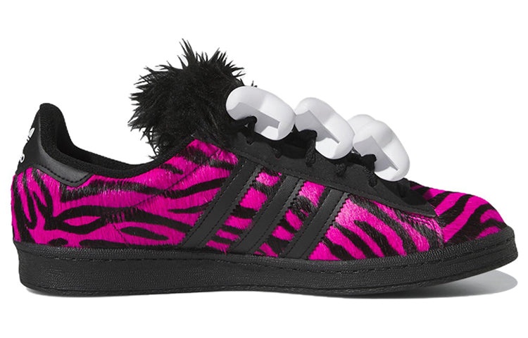 adidas Campus 80s x Jeremy Scott x 'Bones - Pink Zebra' HQ4494 - 2