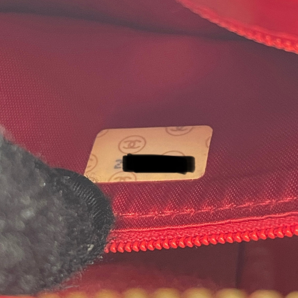 Chanel No.2 Red Bias Flap Mini Chain Crossbody Bag - 12