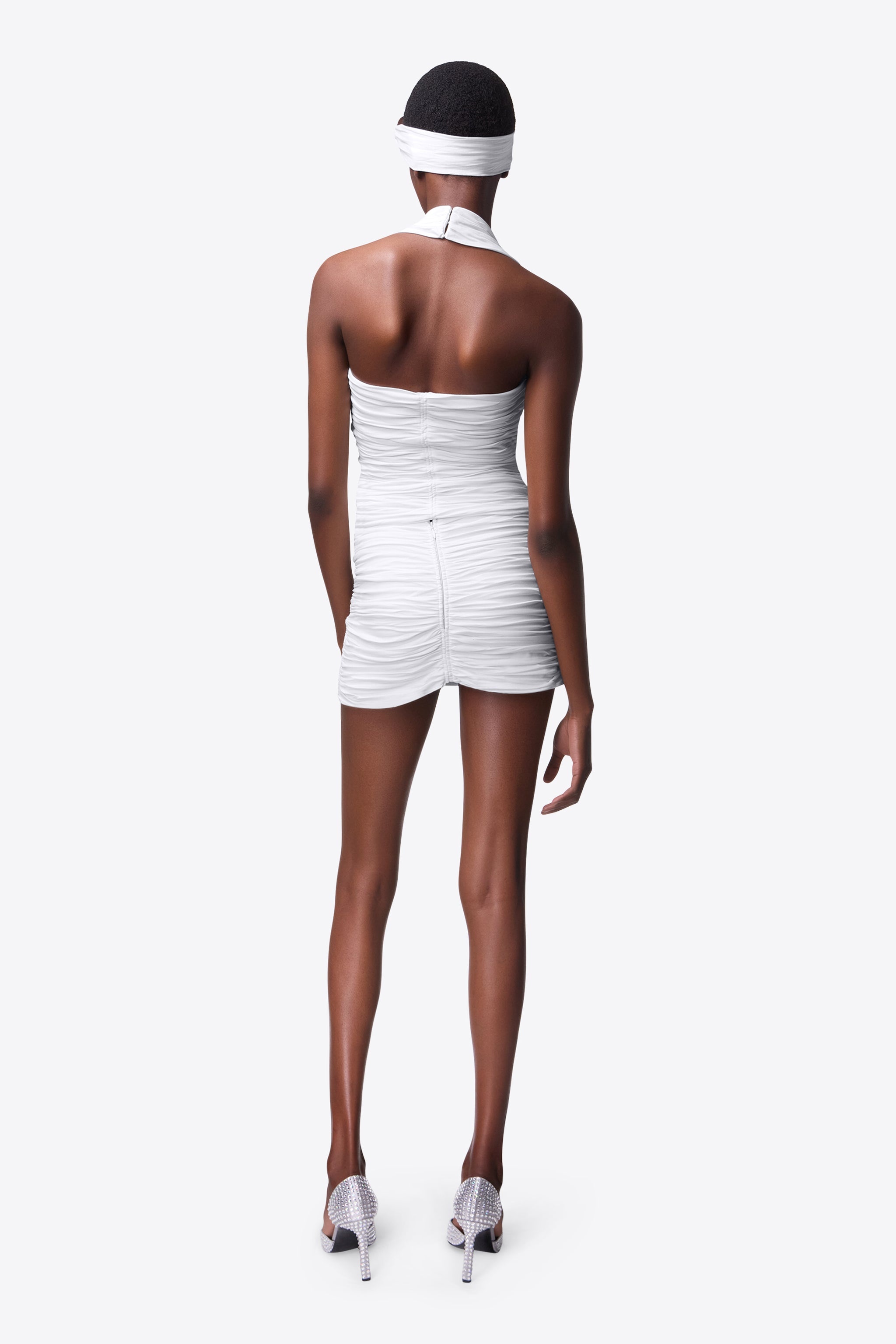 HEART RUCHED MINI SKIRT - 6
