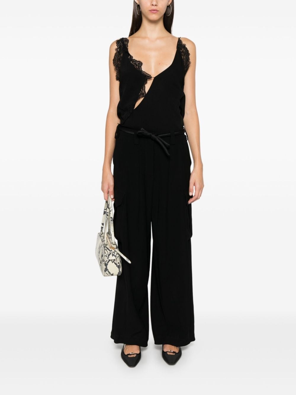 belted trousers - 2