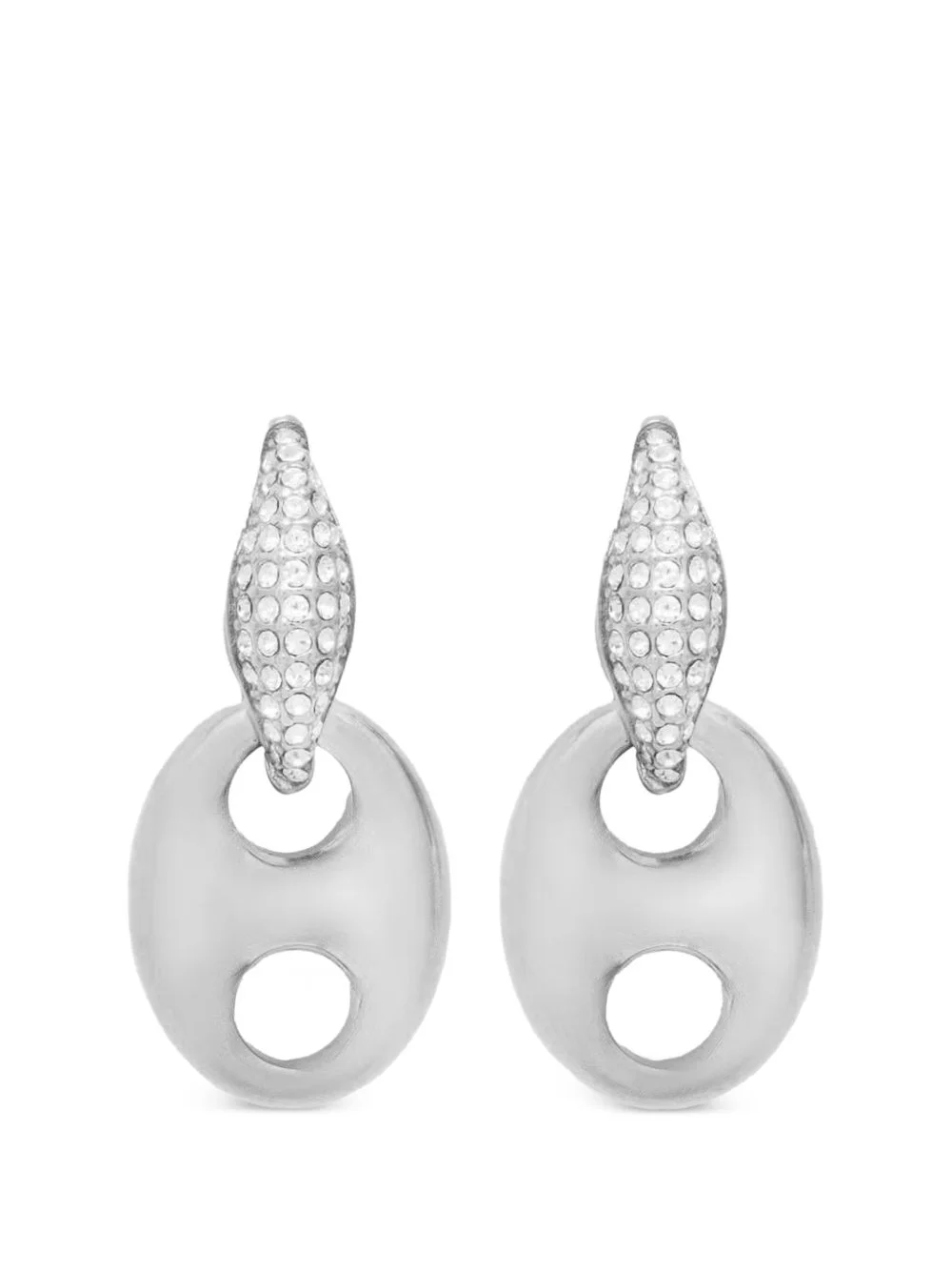 Marina crystal-embellished drop earrings - 1