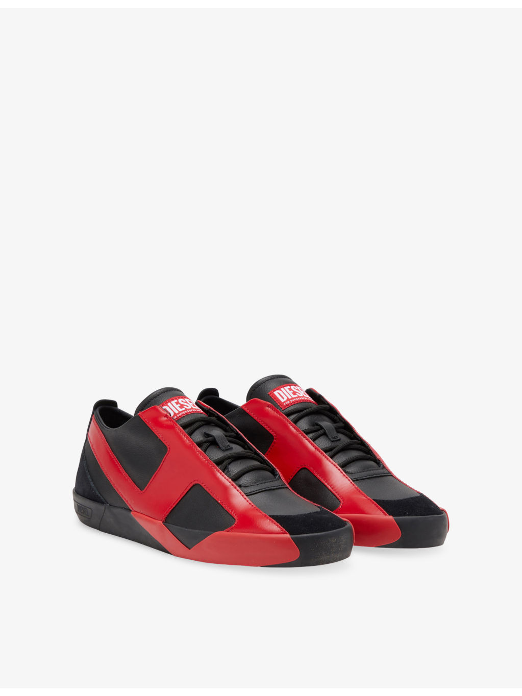 S-Slante-D Leather Trainers - 4