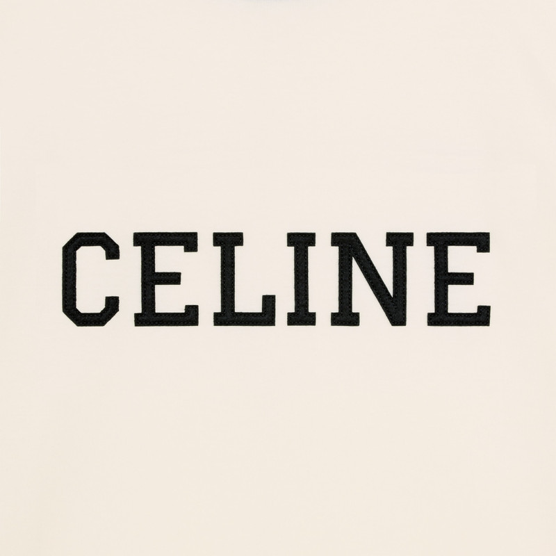 celine regular t-shirt in cotton jersey 4