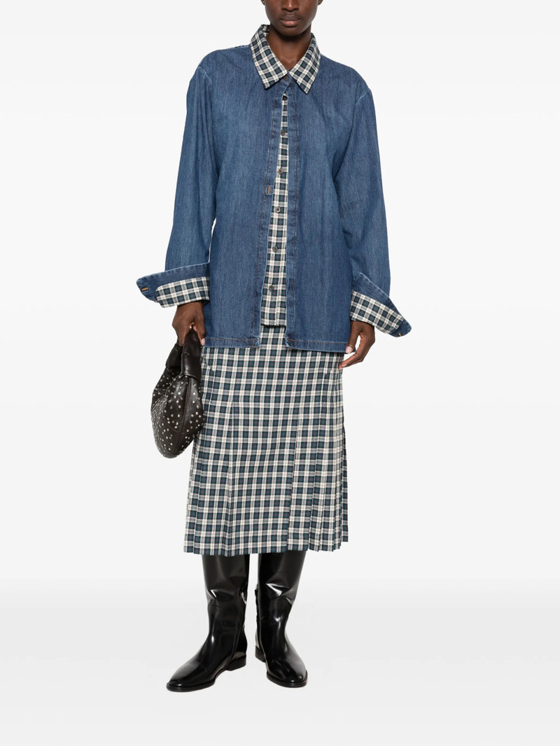 Dries Van Noten Cavynne Den Tie-fastening Denim Jacket 3