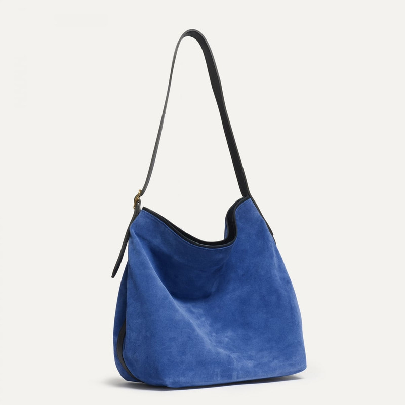 Bleu de Chauffe SOFIA BUCKET BAG  -  AGATE BLUE outlook