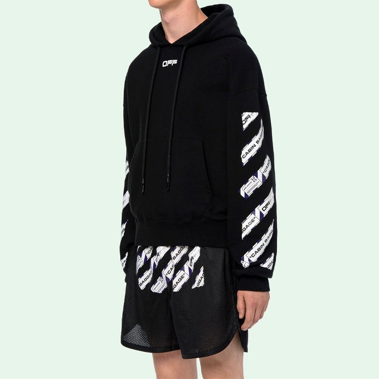 Off-White Back Arrow Printing Loose Black OMBB037S20E300031088 - 5