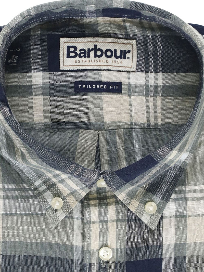 Barbour embroidered-logo shirt outlook