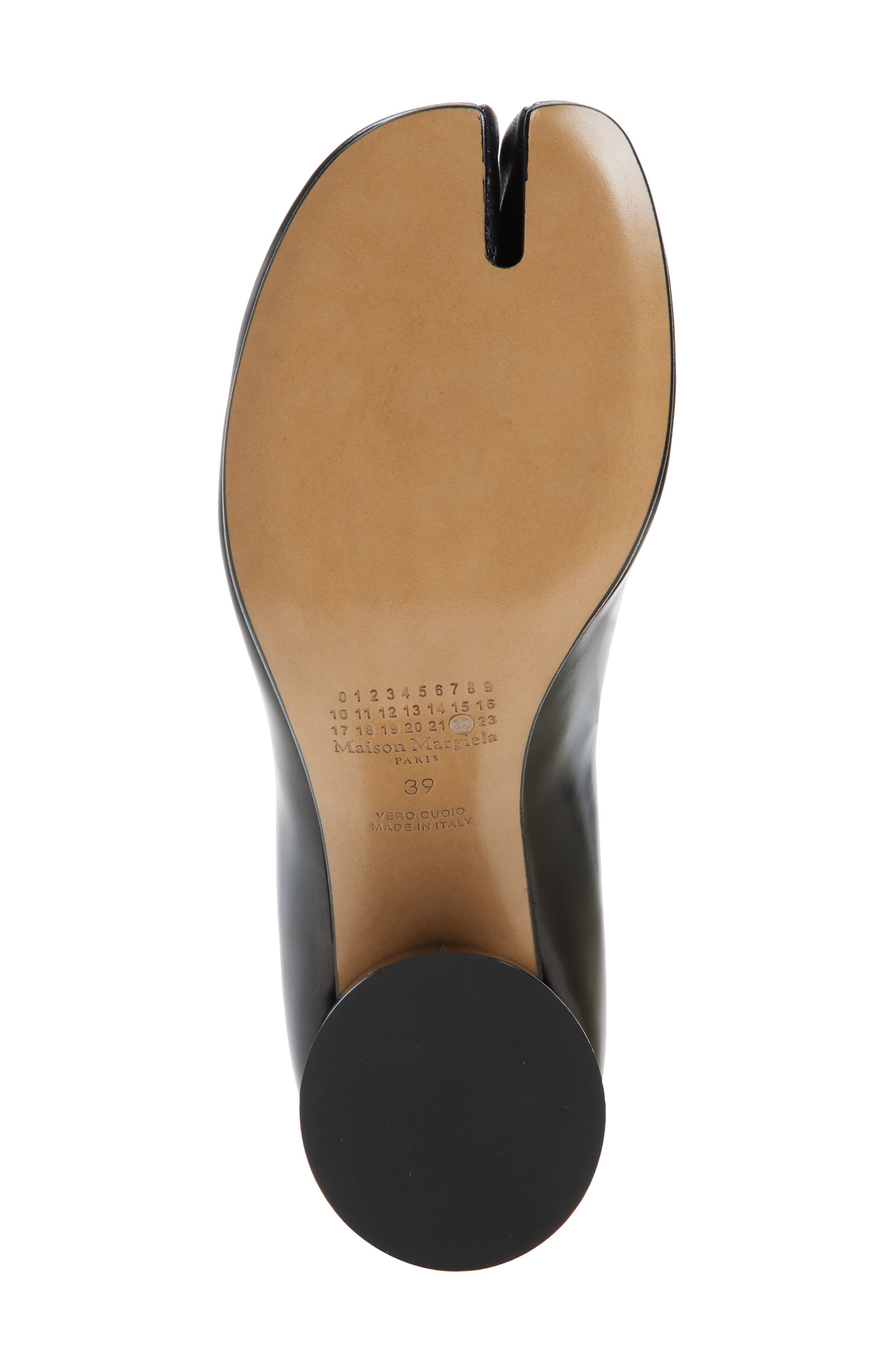 Maison Margiela Tabi Ankle Strap Pump in Black at Nordstrom - 6