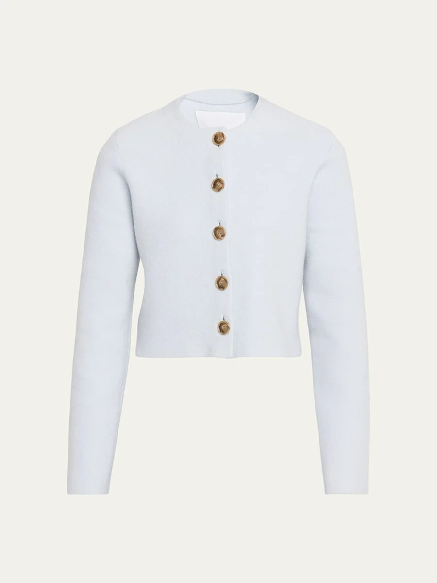 Ryder Wool Knit Crop Jacket - 1