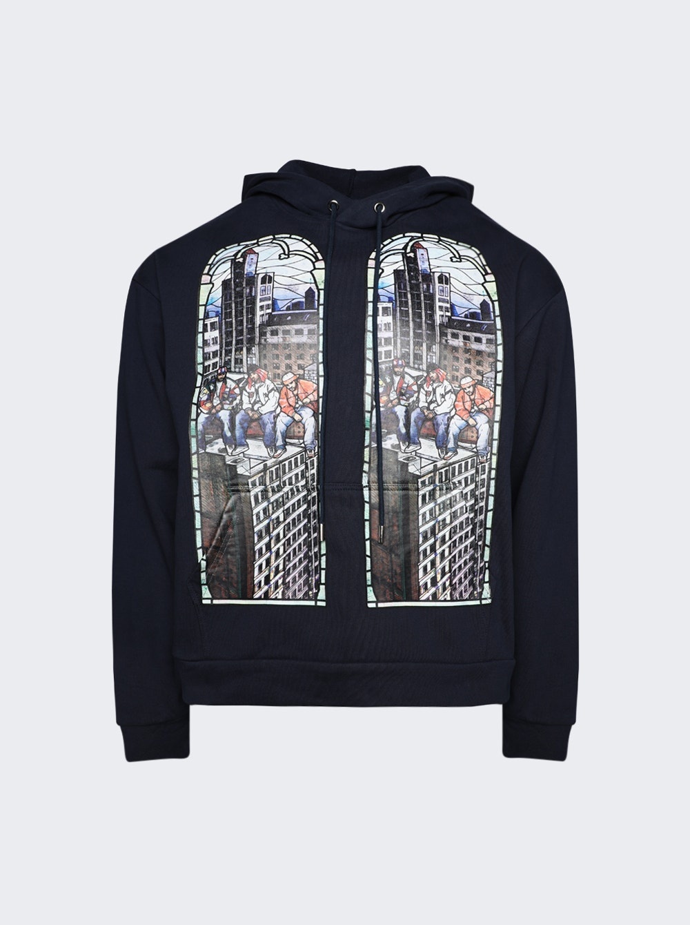 Diplomats Hooded Sweatshirt Navy - 1