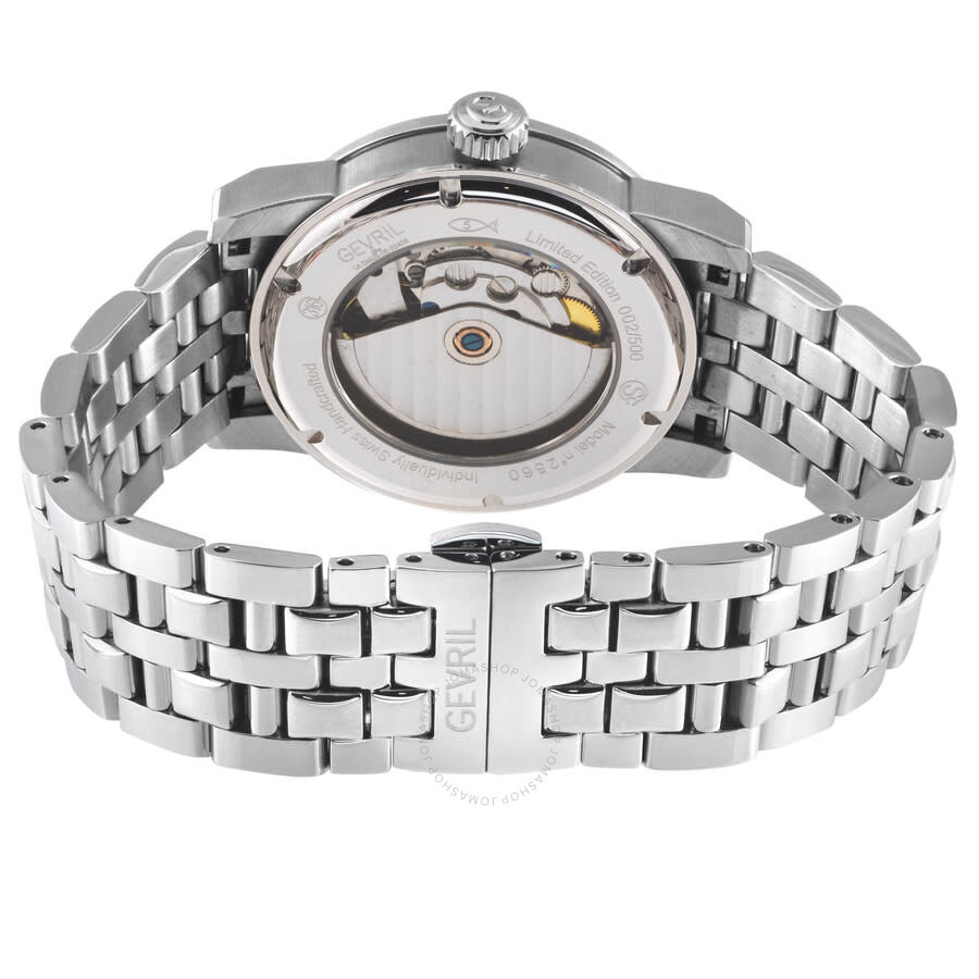 Gevril - Gevril Madison Automatic Black Dial Men's Watch 2560B - 2