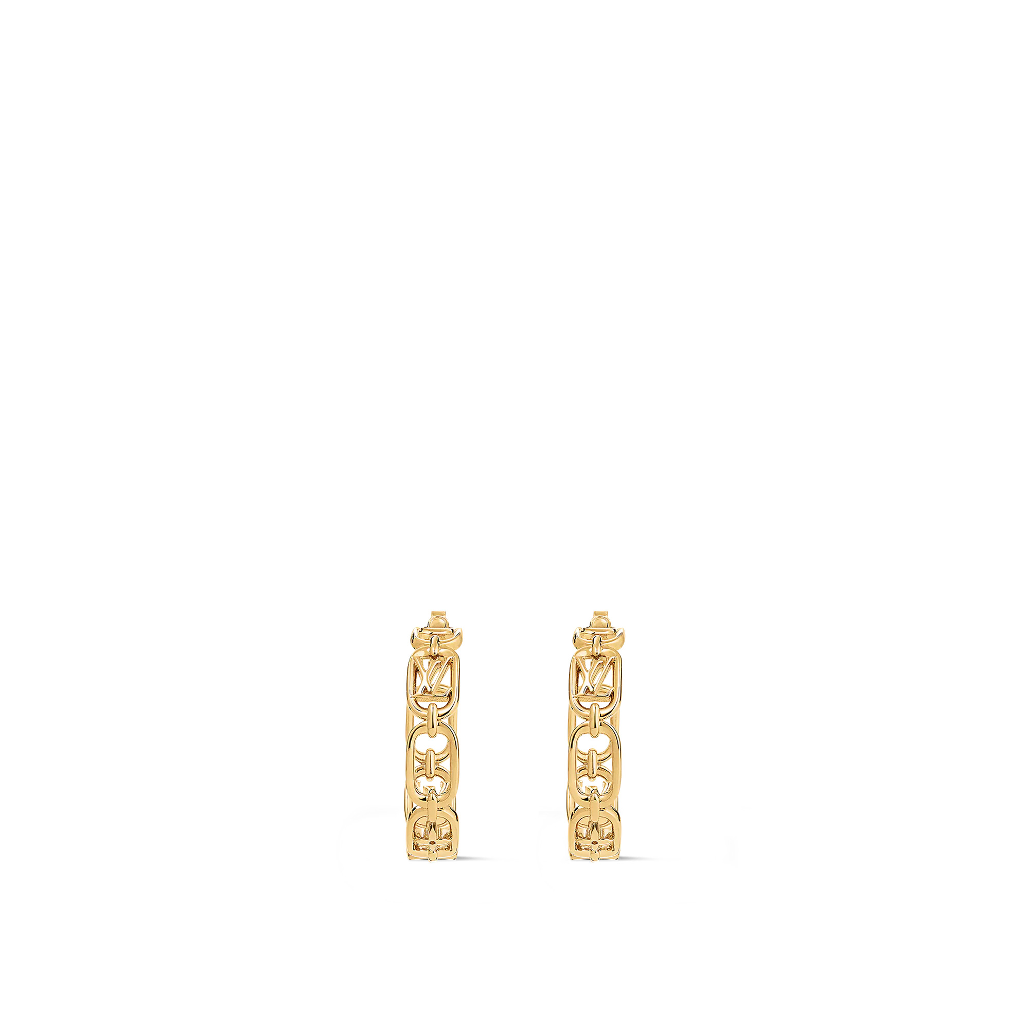 My LV Chain Earrings - 1