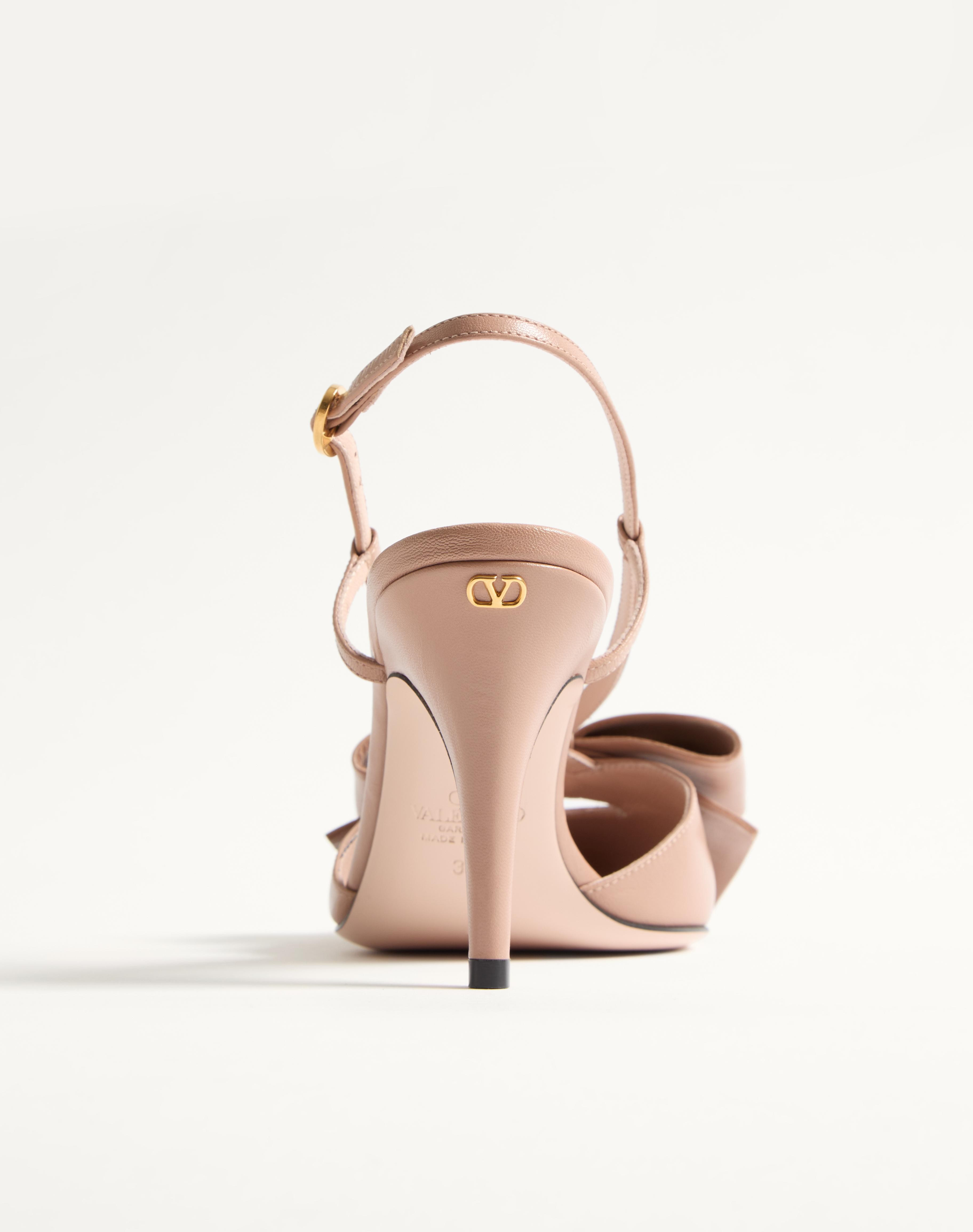 BOWOW SLINGBACK PUMPS IN KIDSKIN 85MM - 7