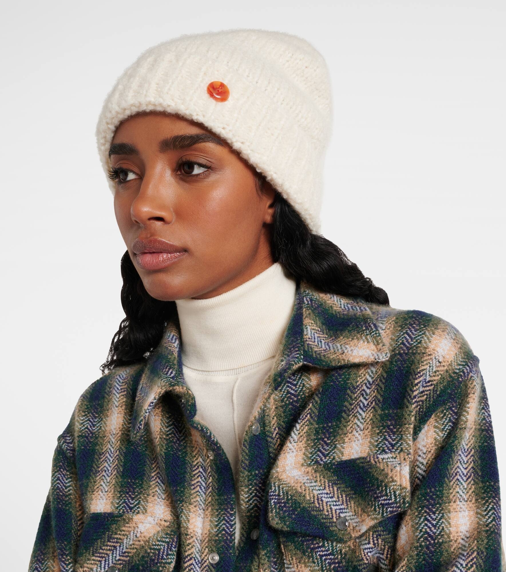 Wind ribbed-knit cashmere beanie - 2