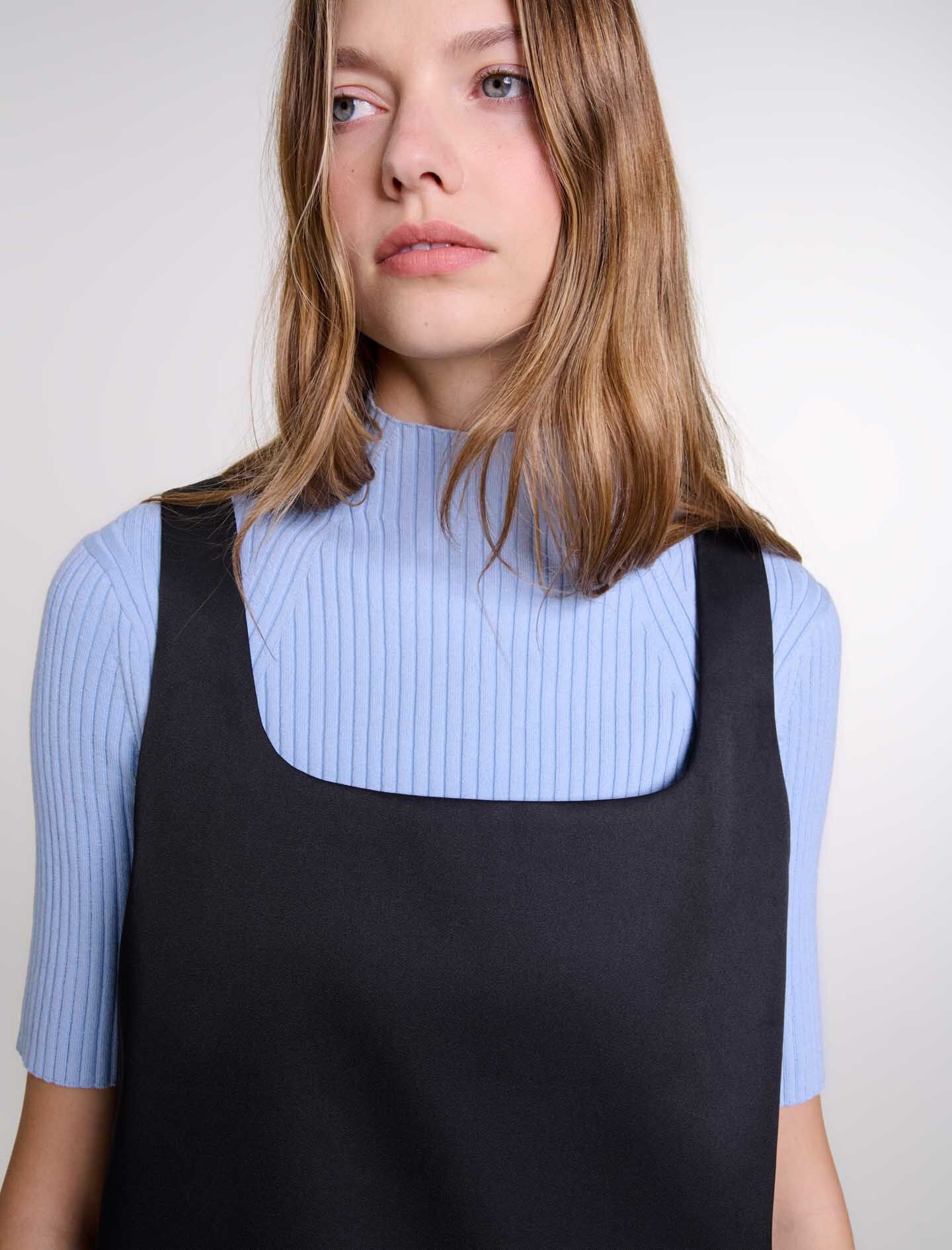 Satin pinafore dress - 7