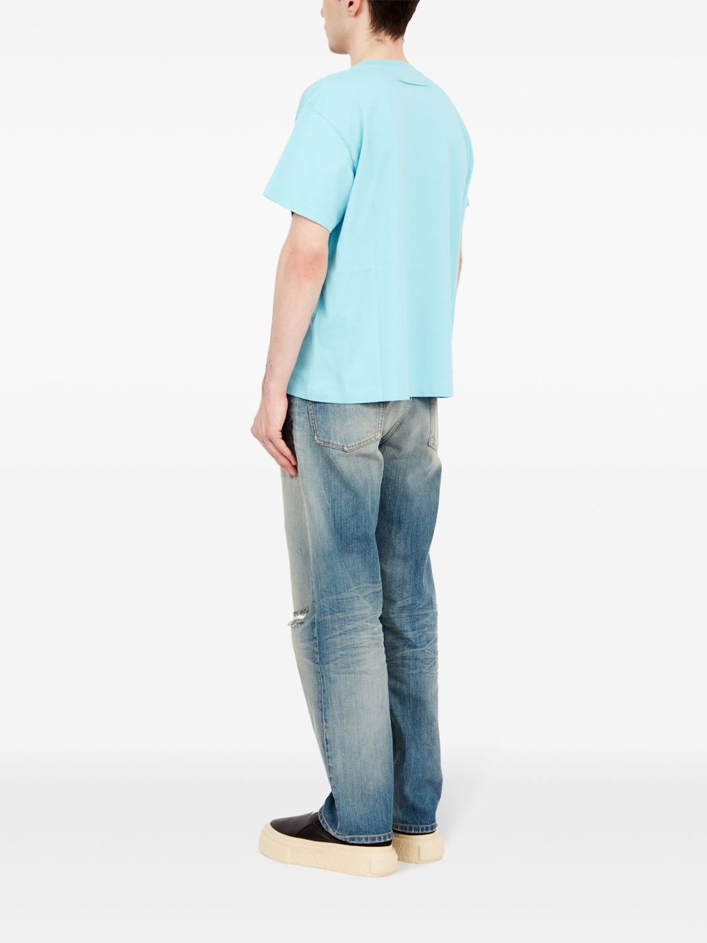 slogan-print T-shirt - 5