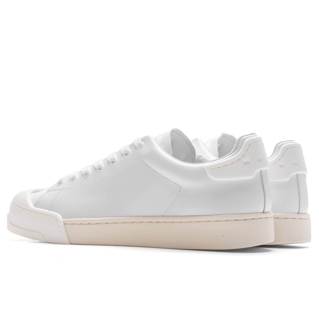 DADA BUMPER LOW-TOP SNEAKERS - LILY WHITE/LILY WHITE - 3