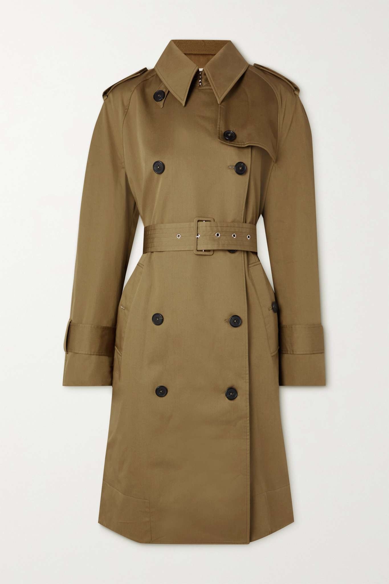 The Spellman belted cotton-twill trench coat - 1