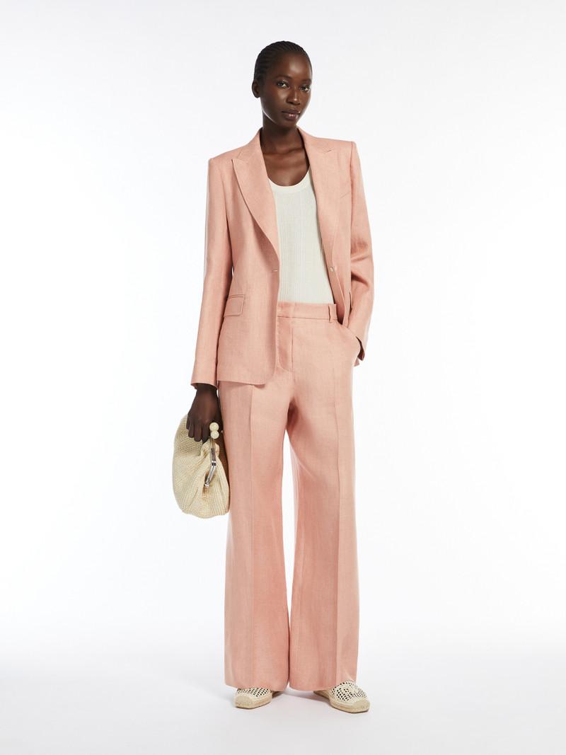 WEEKEND Max Mara NALUT Washed linen blazer outlook