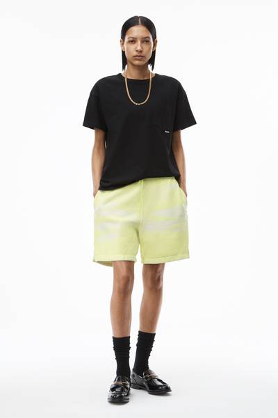 Alexander Wang SWEATSHORT IN GARMENT DYED COTTON outlook