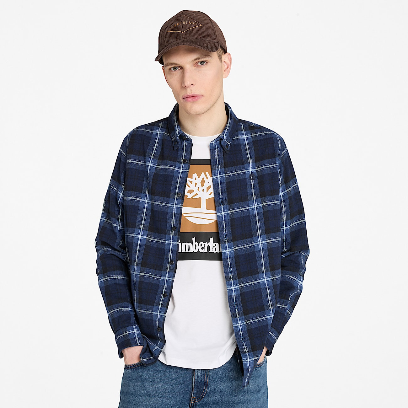 Men's Midweight Flannel Checkered Shirt - 2
