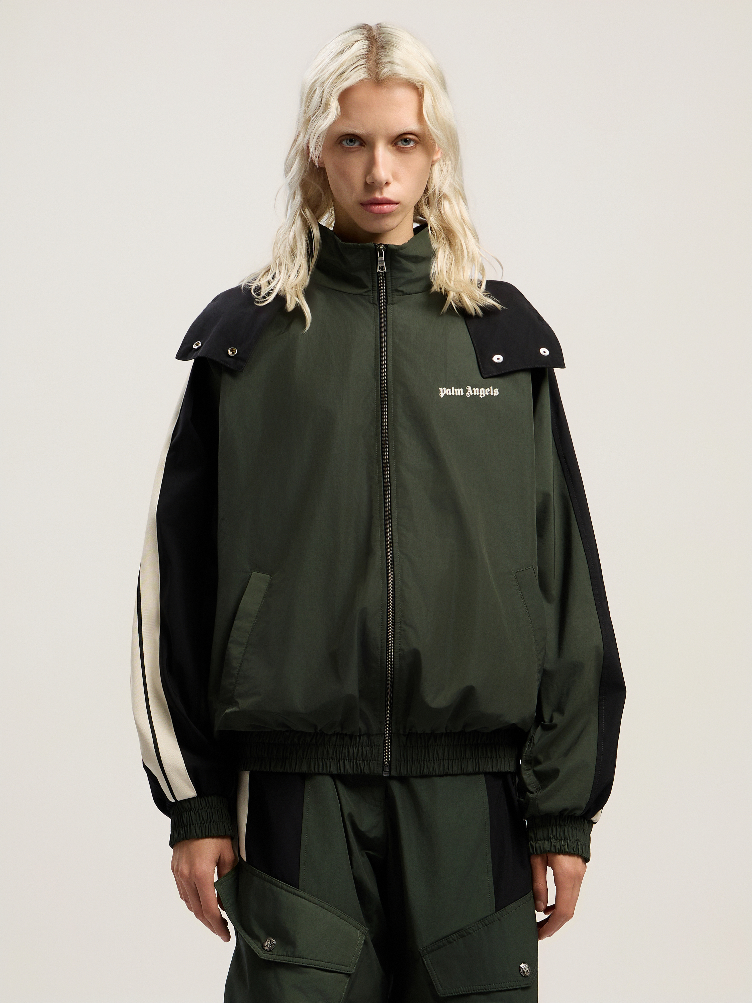 Colorblock Track Windbreaker - 2