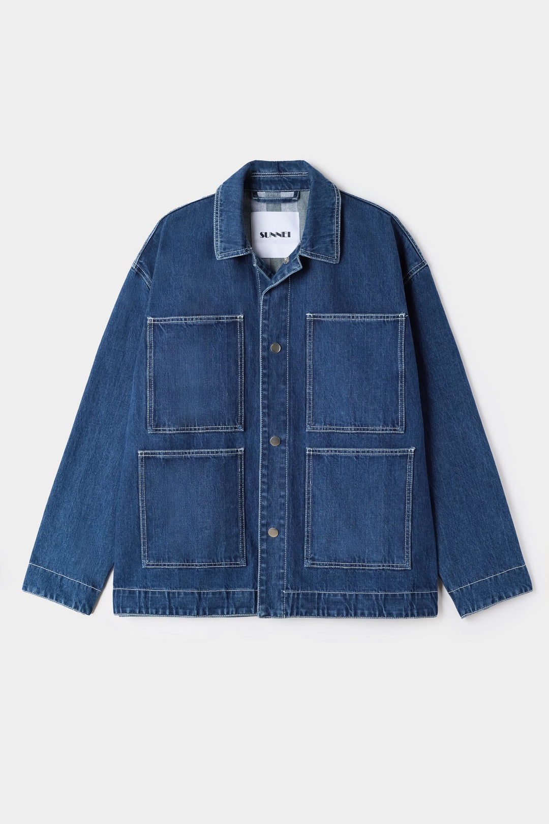 BELLIDENTRO JACKET / mid washed denim - 1