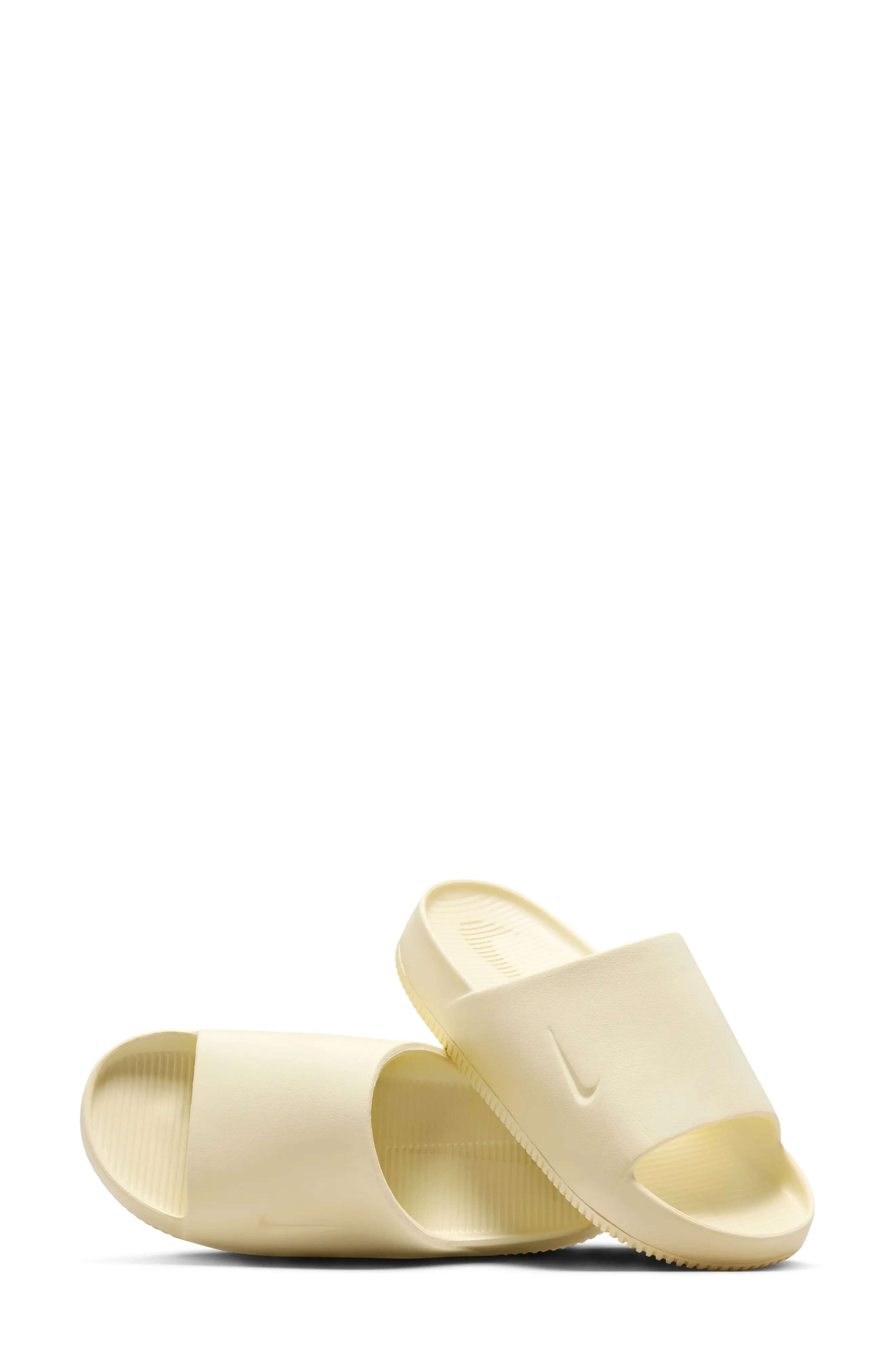 Calm Slide Sandal in Alabaster/Alabaster - 6