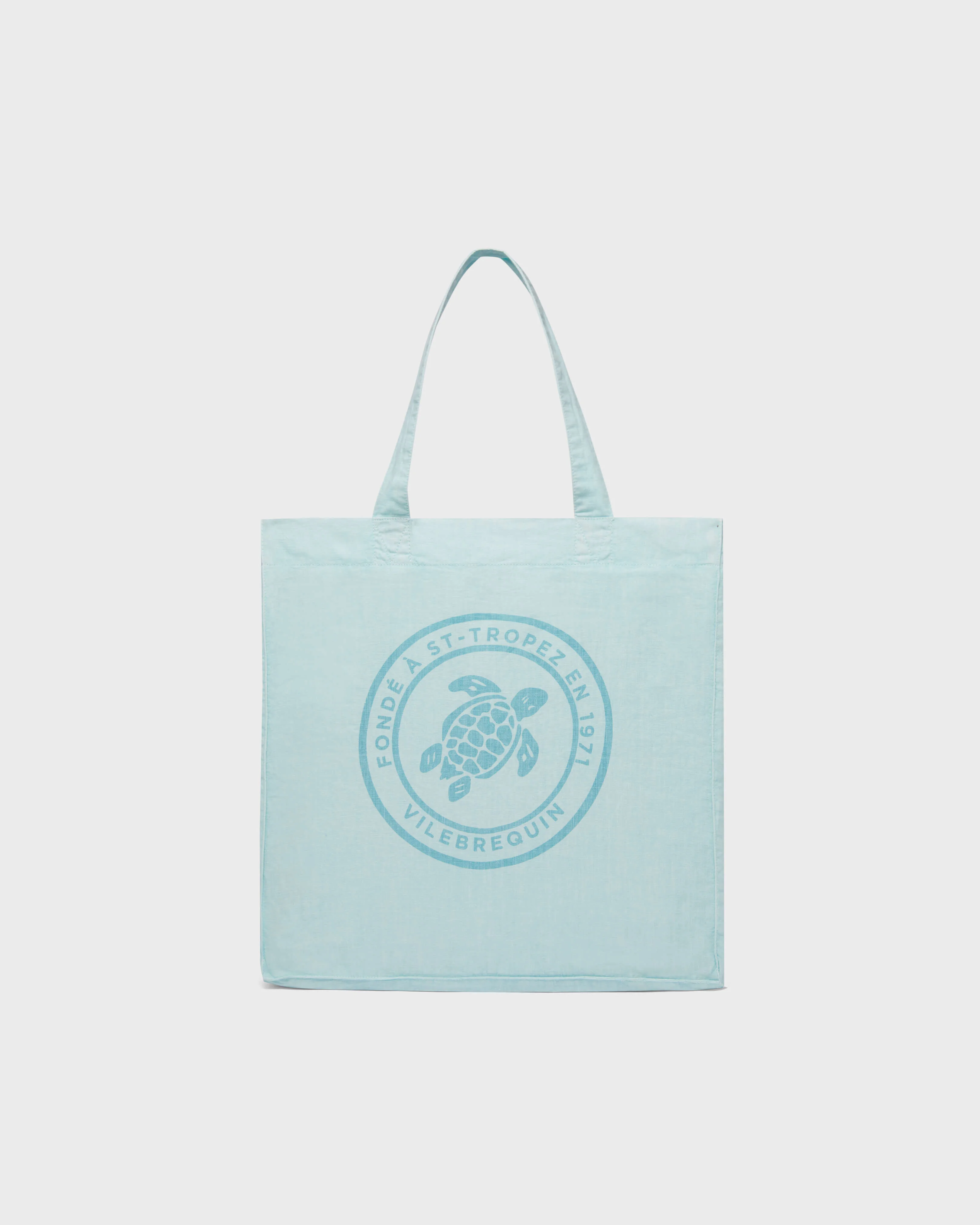 UNISEX LINEN BEACH BAG SOLID - 1