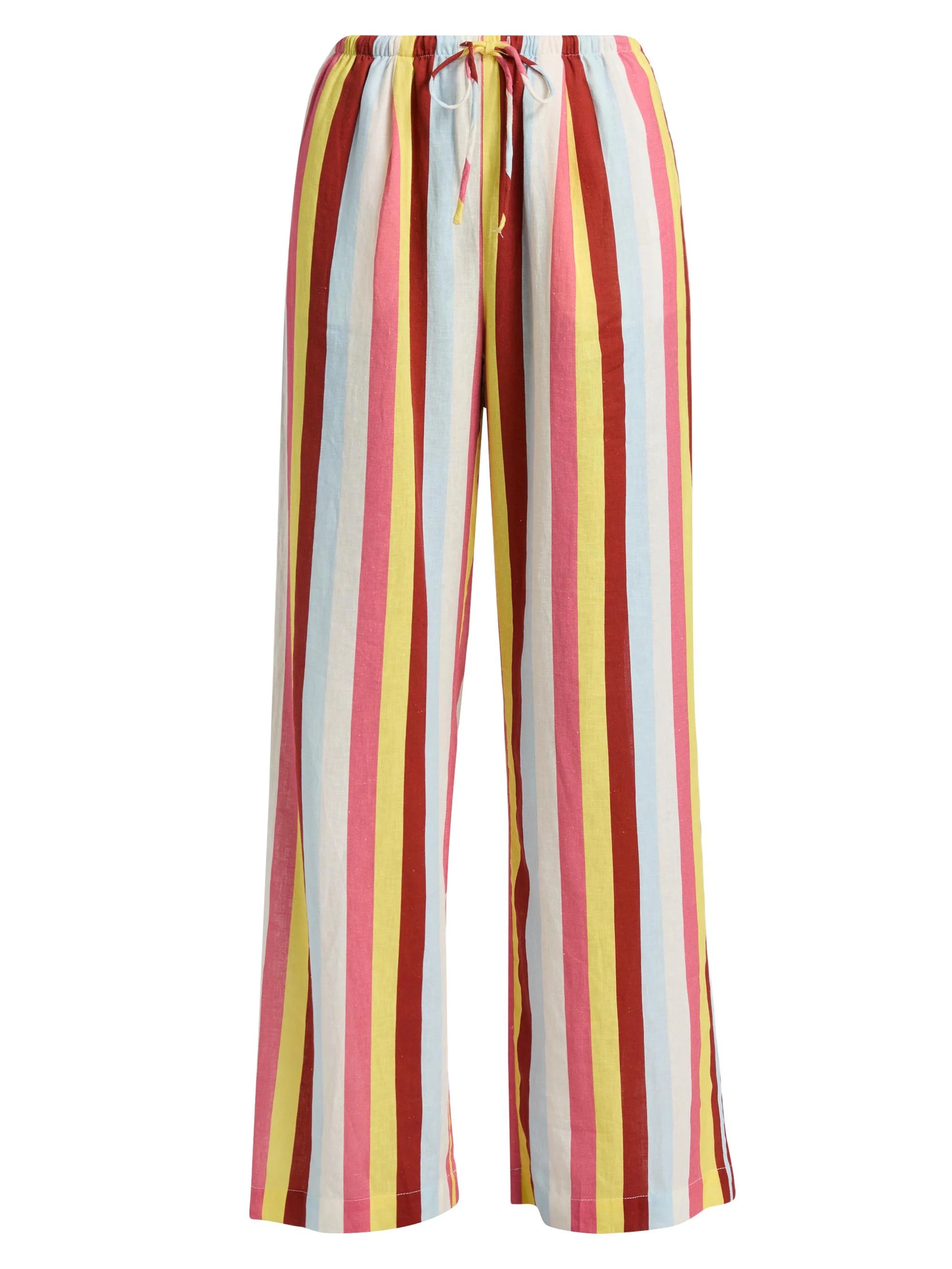 Women's The Ashling Striped Drawstring Pants - Symi Stripe - 1