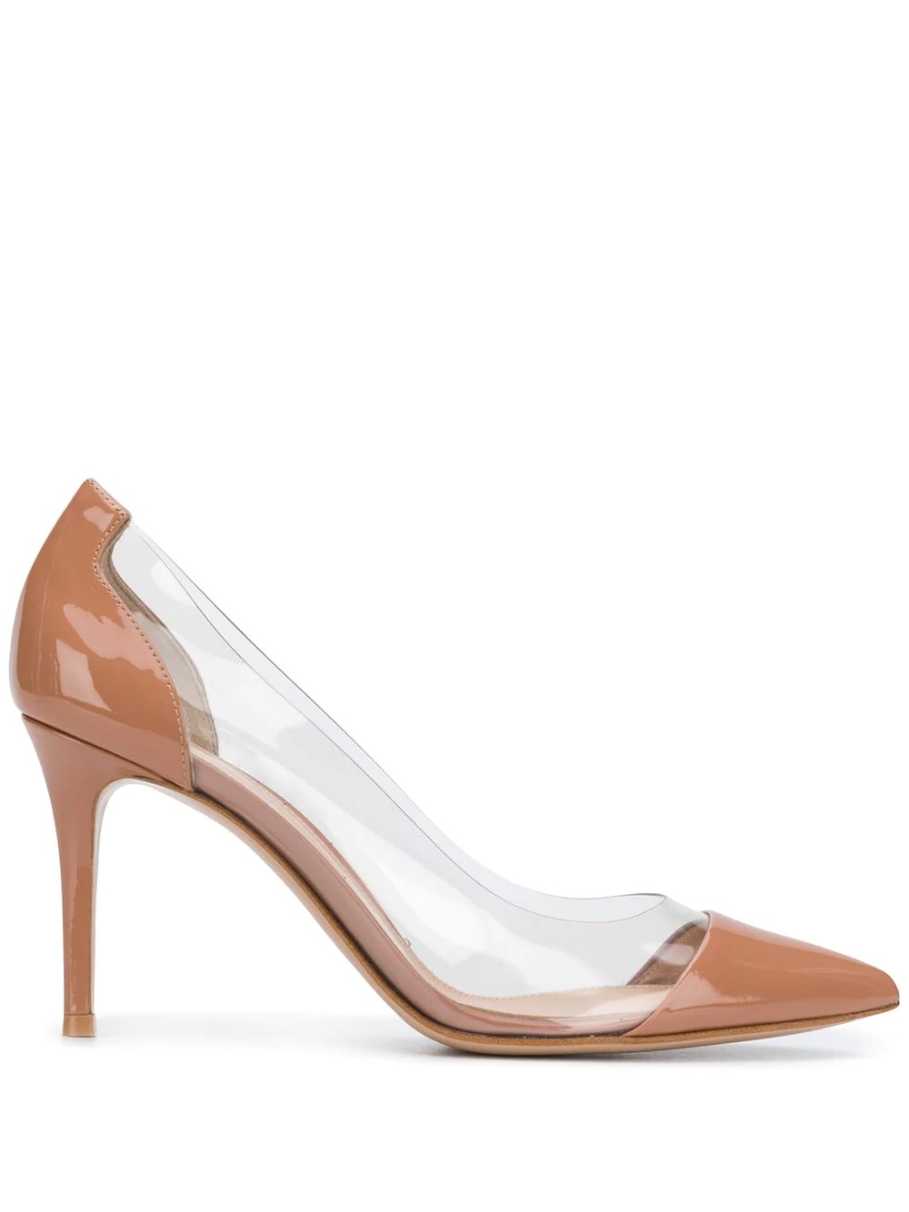 Plexi leather pumps - 1