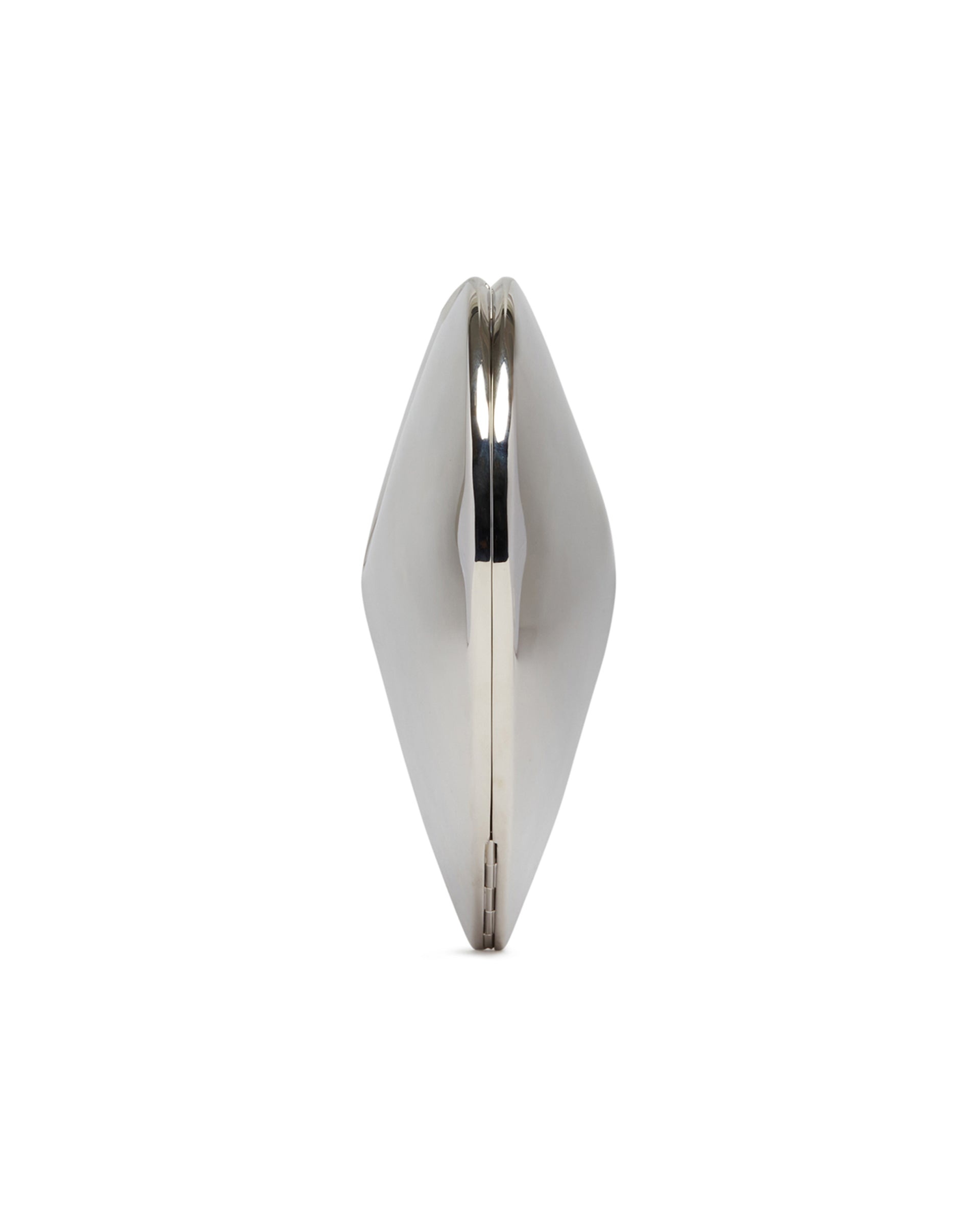 Silver Minaudiere Le Coeur Bag - 6