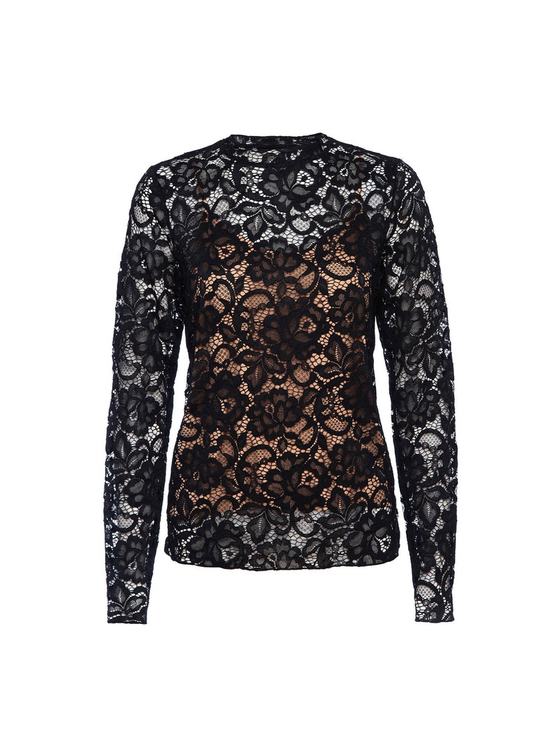 BROCHU WALKER The Donne Floral Lace Top outlook
